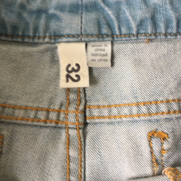 CLUB MONACO Light Wash Flare Denim Jeans Size 32 NWOT - Picture 11 of 11